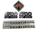 Fits International 4700 Dt 466 Truck Hood Emblem Logo Ornament X5 3M Tape. Fixed Price $103.50.