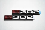 2007-2009 Saleen Ford Mustang H302 Heritage Side Fender Badge Set. Fixed Price $49.95.