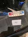 1964 Ford Falcon Right Side Fender Emblem Oem C4DB-16C098-A Fomoco. Fixed Price $24.99.