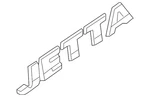 Genuine Volkswagen Deck Lid Emblem 17A-853-687-L-2ZZ. Fixed Price $20.13.