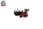 Volkswagen Golf R32 Front Grille V6 Badge Emblem Genuine 1J6853679EGQF. Fixed Price $54.14.