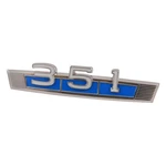 1969 Ford Us Fairlane Fender Emblem - 351 Blue. Fixed Price $82.67.