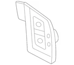 Genuine Ford Grille Emblem Bracket R2TZ-19H421-A. Fixed Price $10.61.