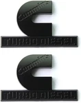 Yoaoo 2PACK Black Cummins Turbo Emblem Badges Compatible With 2500. Fixed Price $27.15.