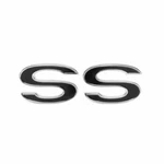 New Pair Of Front Fender Emblem Ss Black Trim Parts Fits Chevelle Impala 4621. Fixed Price $94.64.