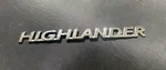 2014 2015 2016 2017 2018 2019 Toyota Highlander Rear Emblem Nameplate Oem *. Fixed Price $25.00.