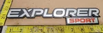 Ford Explorer Sport Circa '94 Rear Emblem F17B 7843156 Da 5748). Fixed Price $12.00.
