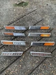 1967-72 Ford F100 Hood Emblem Set Original Oem Lot Large. Fixed Price $199.00.