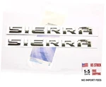 Yoaoo 2PACK Oem Sierra Nameplates Letter Emblems Badges Glossy Chrome. Fixed Price $44.22.