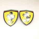 Fender Shield Badge Emblem F430 360 365 458 488 599 California Roma Set. Fixed Price $200.00.