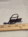 1974 1975 1976 1977 1978 Buick Landau Script Emblem Badge Oem 9734106. Fixed Price $9.00.