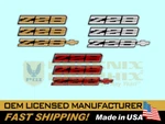 1991 1992 Z28 Camaro Emblems Rocker Panel & Bumper Domed Decal 3-PCS Kit. Fixed Price $79.00.