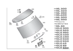 Model Plate Mercedes-benz 166-817-39-00 Oem New GLE-350. Fixed Price $39.95.