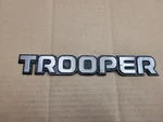 Isuzu Oem 1986 1987 1988 Trooper Vintage Emblem Badge Logo. Fixed Price $19.99.