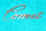 1973 1974 1975 Mercury Gt Orig Front Fender 'comet' Script Emblem. Fixed Price $39.00.