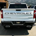 3D Raised Gloss Black Tailgate Letters For 2019-23 Chevy Silverado 1500 2500HD. Fixed Price $19.85.