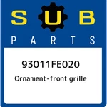 Subaru Ornament-front Grille 93011FE020, New Genuine Oem Part. Fixed Price $128.34.