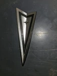 1965 Pontiac Full Size Trunk Arrow Emblem # 4486357. Fixed Price $30.00.