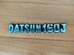 Datsun Violet 160J Emblem Badge Genuine Part Pc.. Fixed Price $35.99.