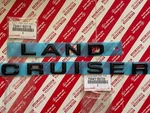 Oem Toyota Land Cruiser 2021-2025 Gr J300 Rear Emblem 75441-60710 75441-60720. Fixed Price $59.95.