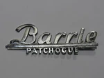 Vtg Barrie Olds-cadillac Patchogue New York Metal Dealership Badge Emblem Tag Ny. Fixed Price $45.95.