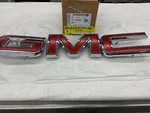 2020-2025 Sierra Chrome And Red "gmc" Grille Emblem New # 87815663. Fixed Price $88.18.