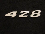 Ford 428CJ 428PI Engine Id Fender Hood Scoop Quarter Trunk Emblem - White. Fixed Price $14.99.