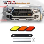 Tri-color 3 Grille Badge Emblem Eoa For Toyota Tacoma 4RUNNER Tundra Fj RAV4 Etc. Fixed Price $12.99.