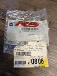 New Oem Gm "rs" Red Trunk Lid Badge 92228473 Chevrolet Camaro 2016. Fixed Price $17.40.