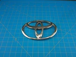 Toyota Front Grille Emblem Oem Chrome Badge 75431-0C010 Genuine Fits Many Models. Fixed Price $27.99.