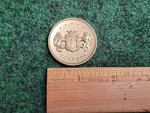 1975 1976 1977 1978 1979 Chrysler Cordoba Fender Coin Badge Emblem 4022468 1M3. Fixed Price $24.99.