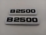 Mazda B2500 Emblem Badge Nameplate Oem Factory Genuine Chrome Fenders *pair*. Fixed Price $28.99.