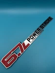 Oem 2023 2026 Ford F-250 Emblem 6.7L Power Stroke Turbo Diesel PC3Z-9942528-C. Fixed Price $39.99.