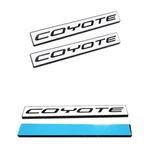 Fits (2PC) Mustang Gt Emblem F150 FX4 Coyote V8 5.0L Decal Badge - White. Fixed Price $10.48.
