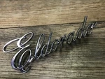 1979-85 Cadillac Eldorado Nos Gm Chrome Roof Script Emblem 1614599 C-g. Fixed Price $65.00.