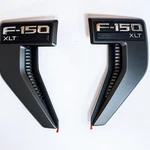 2021-2024 Ford F150 Xlt Emblem Fender Oem Set Of Lh & Rh Gray. Fixed Price $149.99.