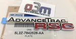 Ford Expedtion Explorer Rear Chrome "advance Trac Rsc" Nameplate Emblem New Oem. Fixed Price $27.47.