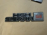 Gmc Sierra High 1500 Emblem Badge Vintage Truck Trim Oem 008305062 Abs. Fixed Price $79.04.
