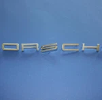 For Porsche 911 912 Rear Badge Set Lettering Silver. Fixed Price $139.00.