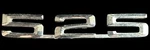 Oem Bmw 525 Car Chrome Plastic Trunk Badge Emblem 7.25 Long. Fixed Price $7.99.