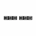 New Pair Of Front Fender Emblem 396 Trim Parts Fits Chevrolet Camaro 6830. Fixed Price $92.97.