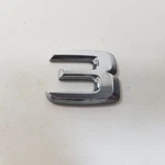 1998-2005 Mercedes-benz ML320 Emblem Logo Numbers '3' Rear Tailgate Trunk Chrome. Fixed Price $17.99.