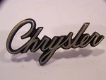 1976 77 78 Chrysler Gold Script Trunk Lid Emblem #3569957 New Yorker 71 72 73. Fixed Price $49.98.