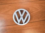 Vw Volkswagen Golf Emblem Badge DIA.70 Mm.oem Pn 30255. Fixed Price $15.00.