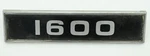 Genuine Vintage Ford 1600 Badge Emblem Escort Capri Cortina P/n 3038E-7012862-A. Fixed Price $39.99.