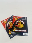 Licensed Jeep Duck 4X4 Decal Auto Home Office Luggage 2PAK Stickers. Fixed Price $9.99.
