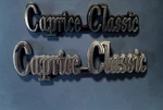 1974-1976 Caprice Classic Sail Quarter Panel Emblems 1658623 Original 3-5/8". Fixed Price $17.95.