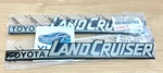 Toyota Genuine Land Cruiser BJ60 FJ60 FJ62 81-90 Rear Quarter Emblem Pair Oem. Fixed Price $93.49.