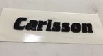 "new"carlsson Black Logo Rear Boot Badge Emblem Made In Germany Oem #99500125. Fixed Price $95.00.