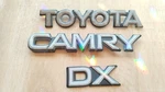 90-91 Toyota Camry Dx Tailgate Emblem 75441-03010 Sticker 75442-03010 Decal Set. Fixed Price $19.99.